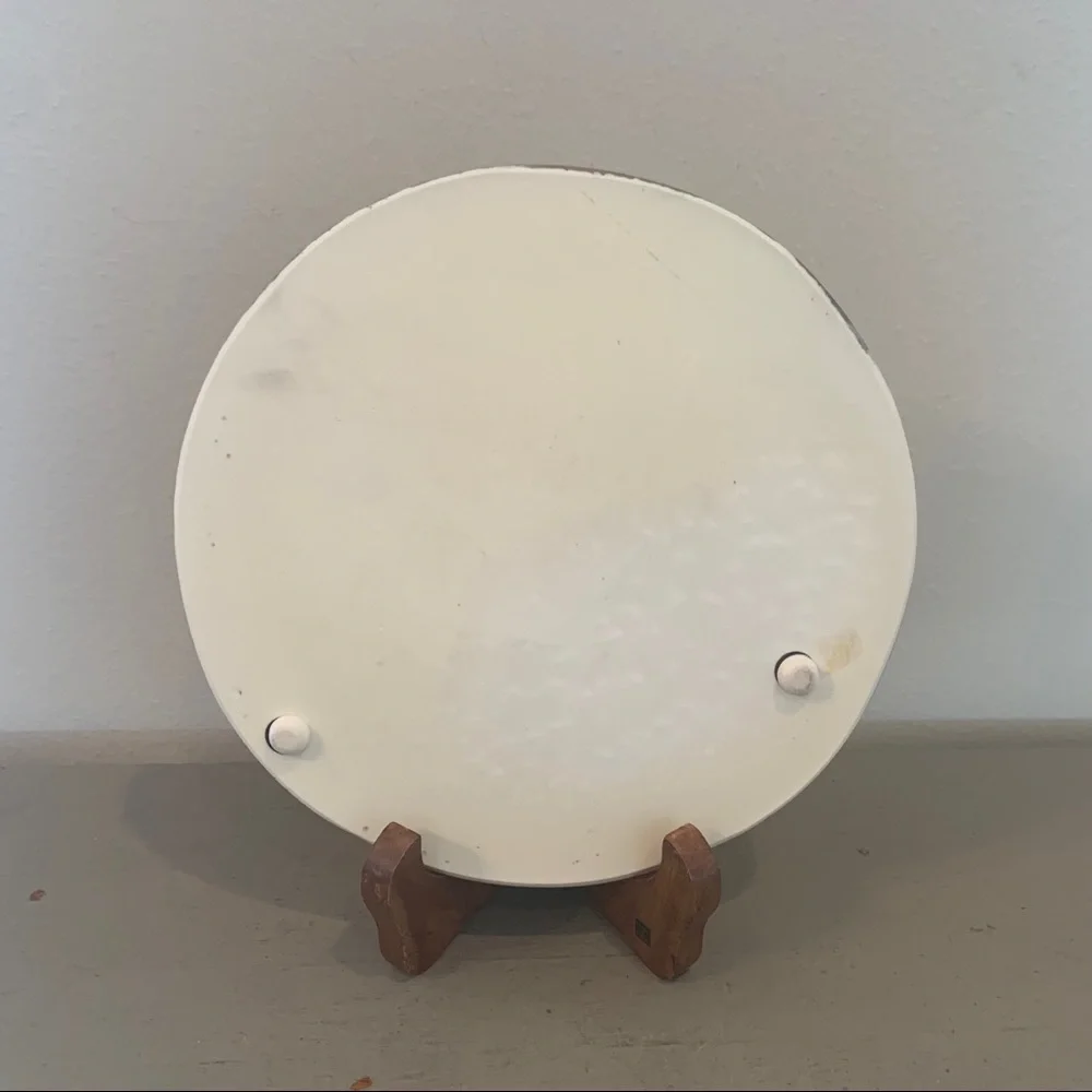 Vintage Lucite Round Trivet